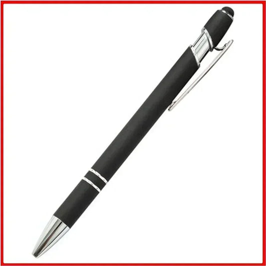 Wholesale Metal Ballpoint Pens with Touch Screen Tip, Office, School, Promotional Advertising Pen with Custom Logo