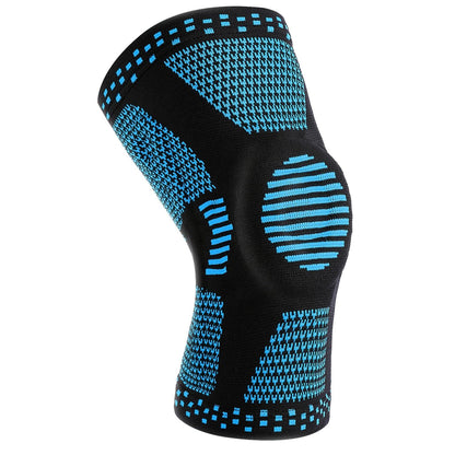 Knee Support Brace with Silicone Pads Patella Protector for Running Basketball and Sports