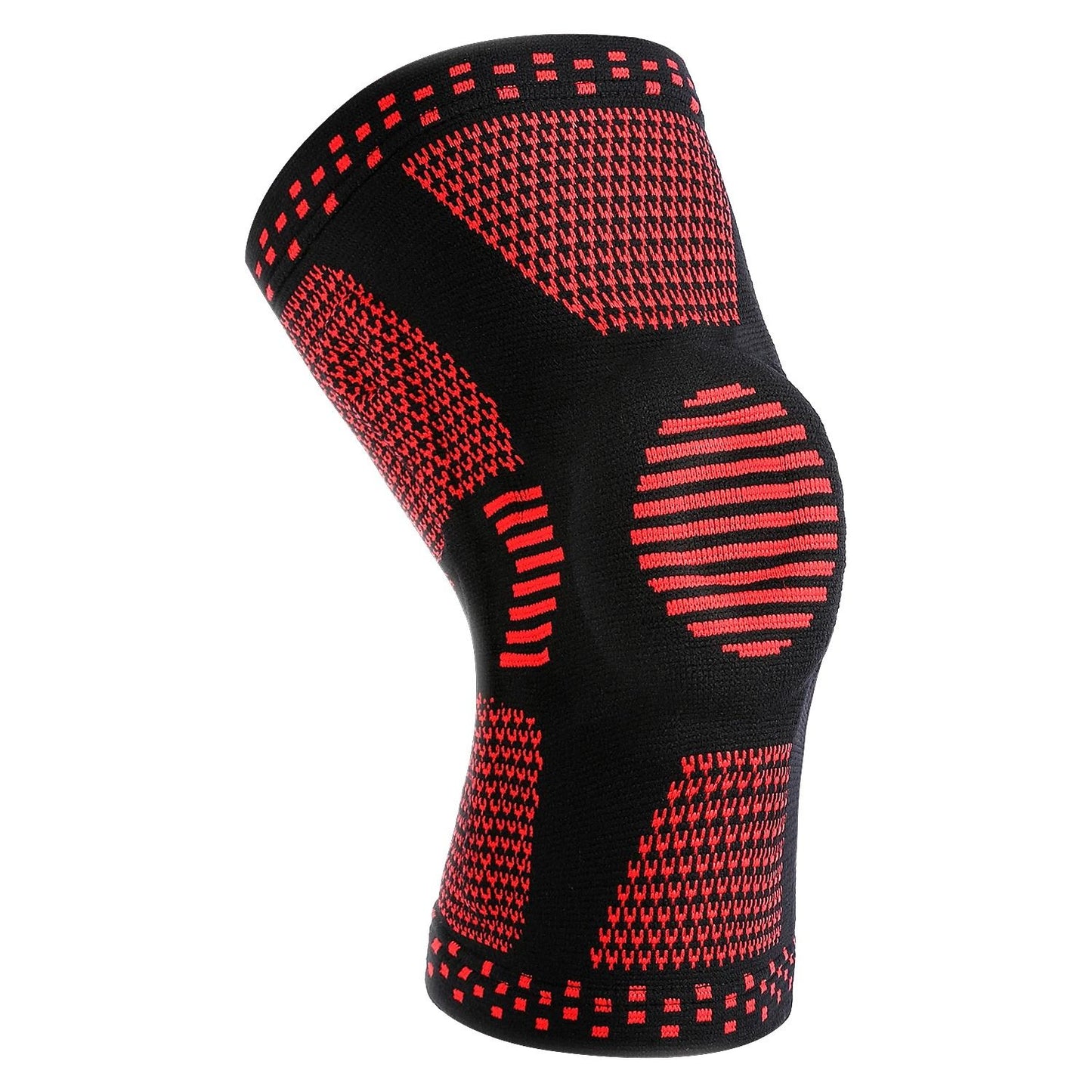 Knee Support Brace with Silicone Pads Patella Protector for Running Basketball and Sports