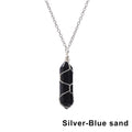 silver-blue sand