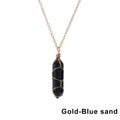 gold-blue sand