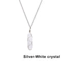 silver-white crystal