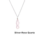 silver-rose quartz