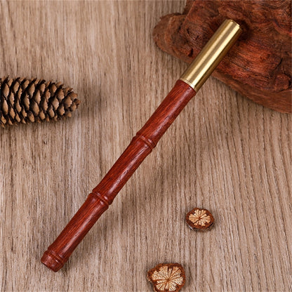 Bamboo Pen Business Signing Gel Pen Guest Sign In Pen Smooth to Write Office Supplies Hotel Reception Stylish & Durable