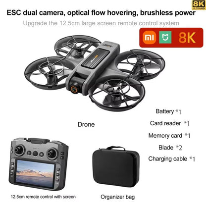 Xiaomi S156 Drone with GPS – 8K Dual Camera Quadcopter, Brushless Motors & 360° Obstacle Avoidance