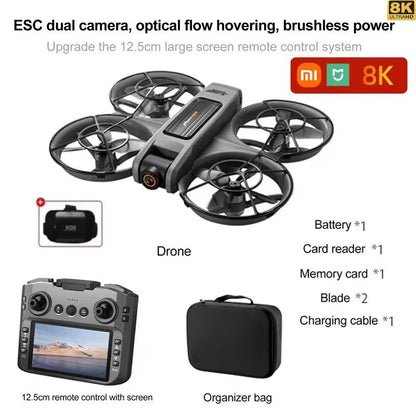 Xiaomi S156 Drone with GPS – 8K Dual Camera Quadcopter, Brushless Motors & 360° Obstacle Avoidance