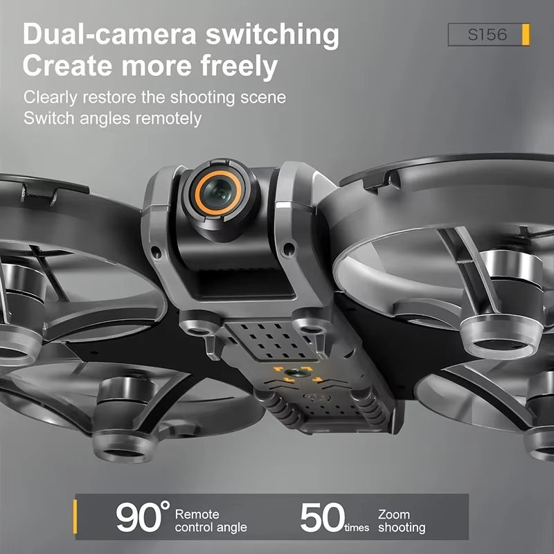 Xiaomi S156 Drone with GPS – 8K Dual Camera Quadcopter, Brushless Motors & 360° Obstacle Avoidance