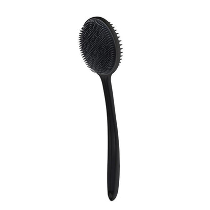 Bath Back Brush with Handle and Exfoliating Shower Sponge
