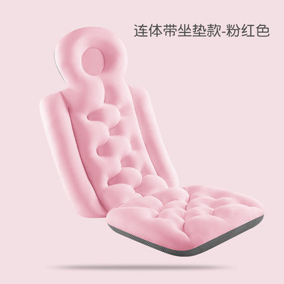 Luxury Adult Bath Pillow Full Body Spa Bathtub Cushion Bathing Pad Neck Back Relax Support, Anti-Slip Full Body Spa