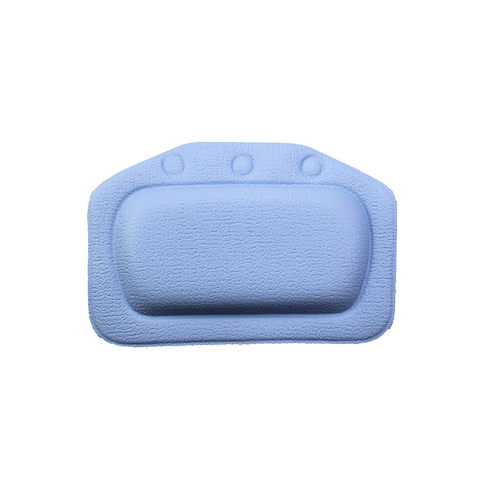Luxury SPA Soft Bath Pillow for Comfortable Neck and Back, Eco-Friendly Bathtub Cushion Bathroom Headrest with Suction