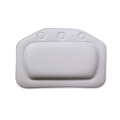 Luxury SPA Soft Bath Pillow for Comfortable Neck and Back, Eco-Friendly Bathtub Cushion Bathroom Headrest with Suction