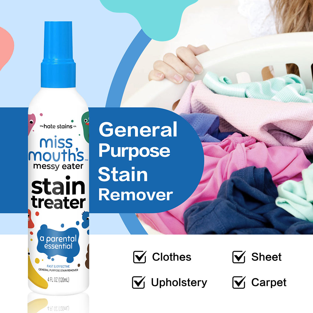 Fabric & Clothes Stain Remover Spray, Portable Spray and Wash Stain Remover for Coat, Carpet Yellow Spot Removal