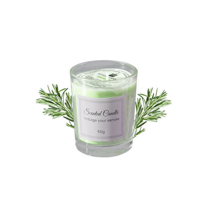 Handmade Soy Wax Aromatherapy Candle Premium Gift Box Glass, Smokeless Creative Candle Set Companion Gift for Relaxation