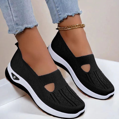 Women's Breathable Walking Shoes – Soft Bottom Casual Anti-Slip Summer Footwear