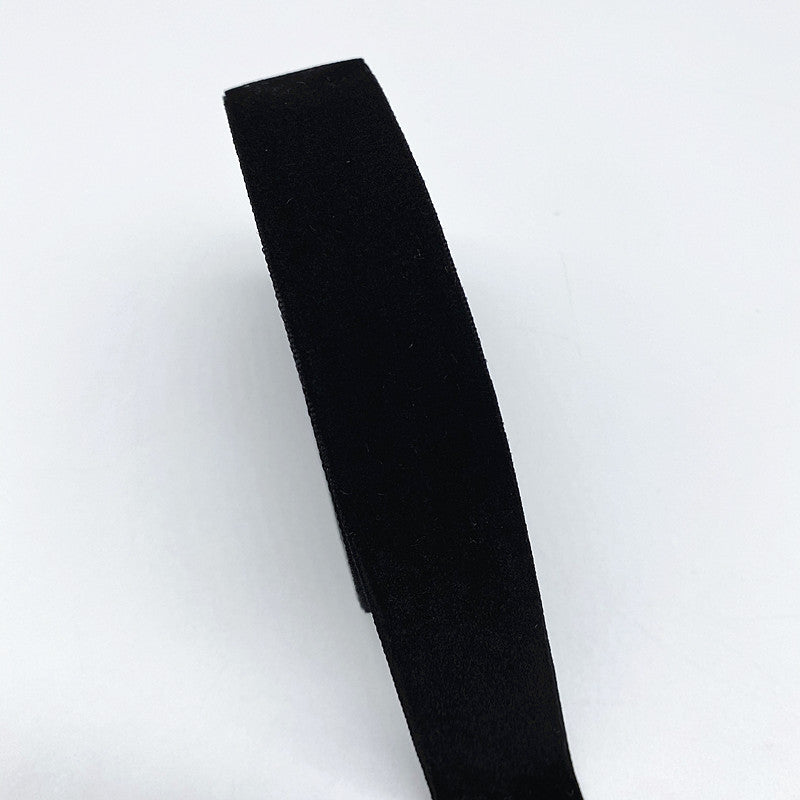 Colour Velvet Ribbon Single Face, Bowknot Party Decorations Christmas Ribbon Line