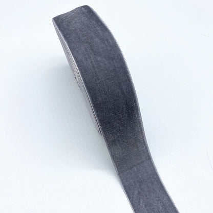 Colour Velvet Ribbon Single Face, Bowknot Party Decorations Christmas Ribbon Line