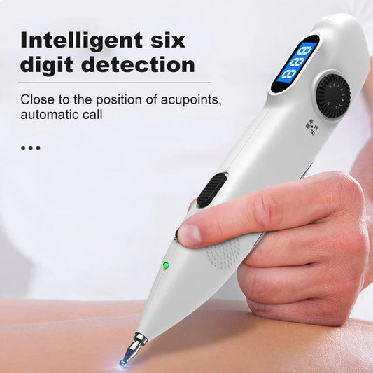 Acupuncture Pen Digital Display Electro Acupuncture Point Muscle Stimulator Device