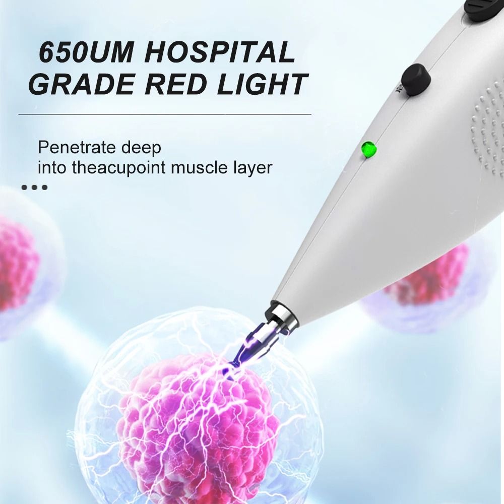 Acupuncture Pen Digital Display Electro Acupuncture Point Muscle Stimulator Device