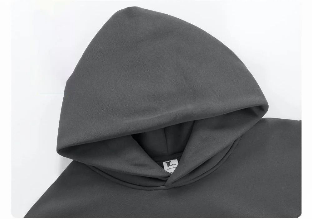Heavyweight Cotton Custom Logo Hoodie for Autumn and Winter
