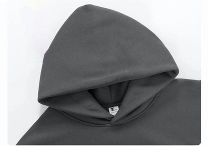 Heavyweight Cotton Custom Logo Hoodie for Autumn and Winter