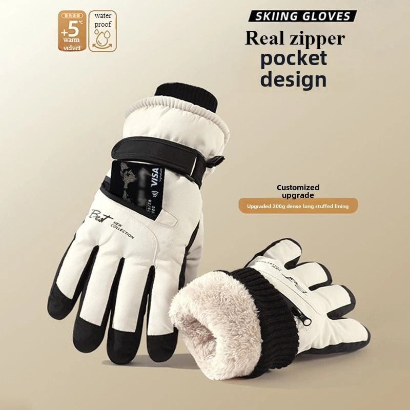 Winter Waterproof Touch Screen Gloves for Cycling Ski and Snowboard