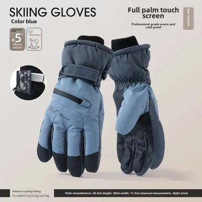 Winter Waterproof Touch Screen Gloves for Cycling Ski and Snowboard