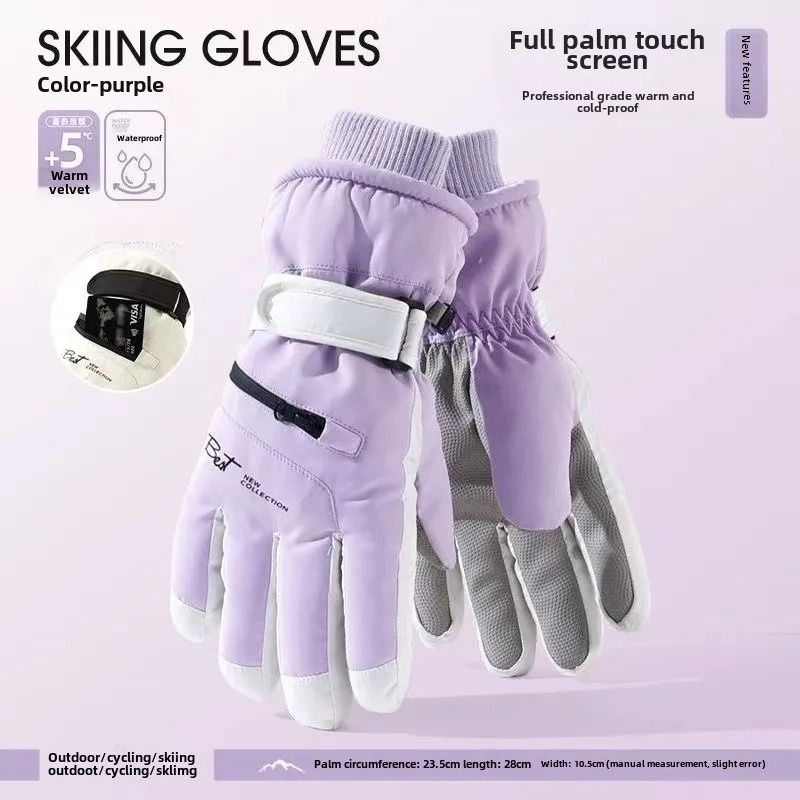 Winter Waterproof Touch Screen Gloves for Cycling Ski and Snowboard