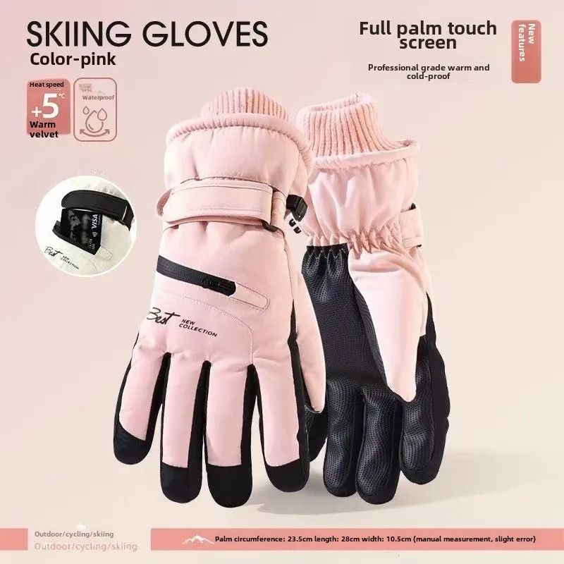 Winter Waterproof Touch Screen Gloves for Cycling Ski and Snowboard