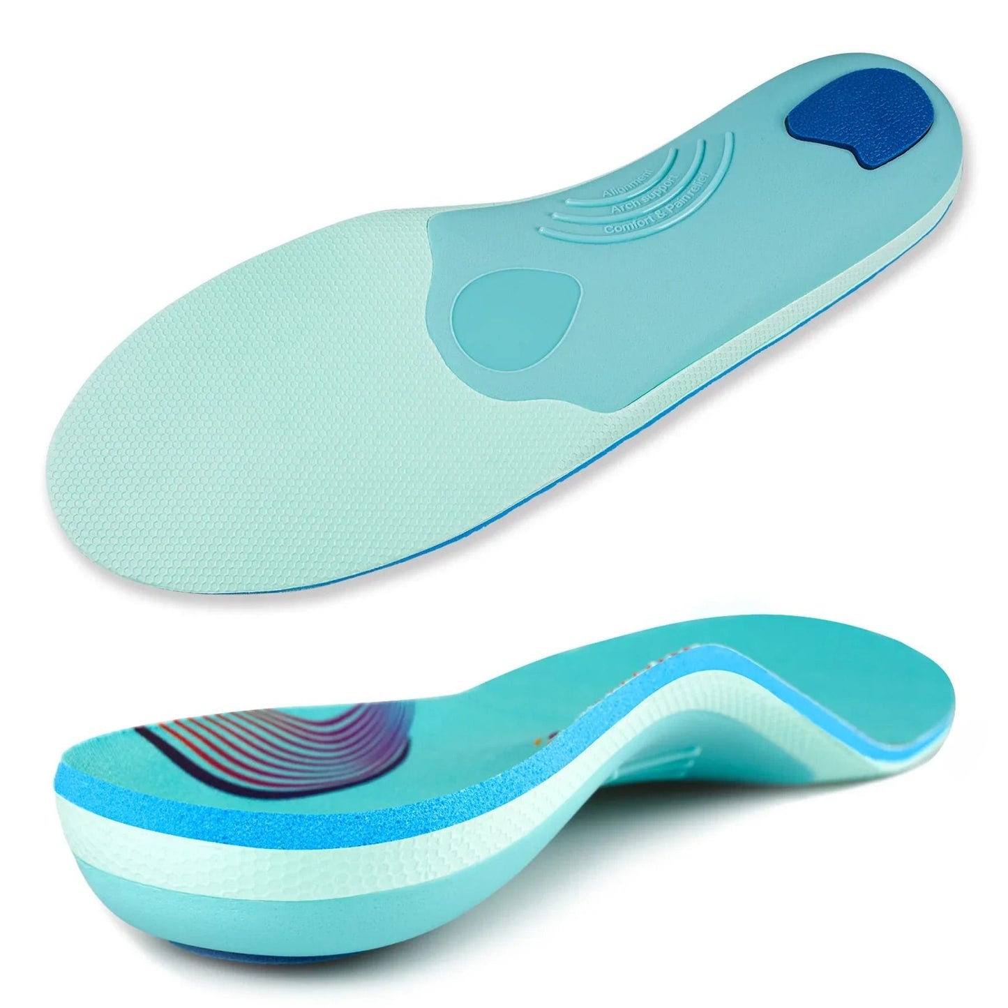 Orthopedic Sport Insoles for Plantar Fasciitis and Flat Feet Support