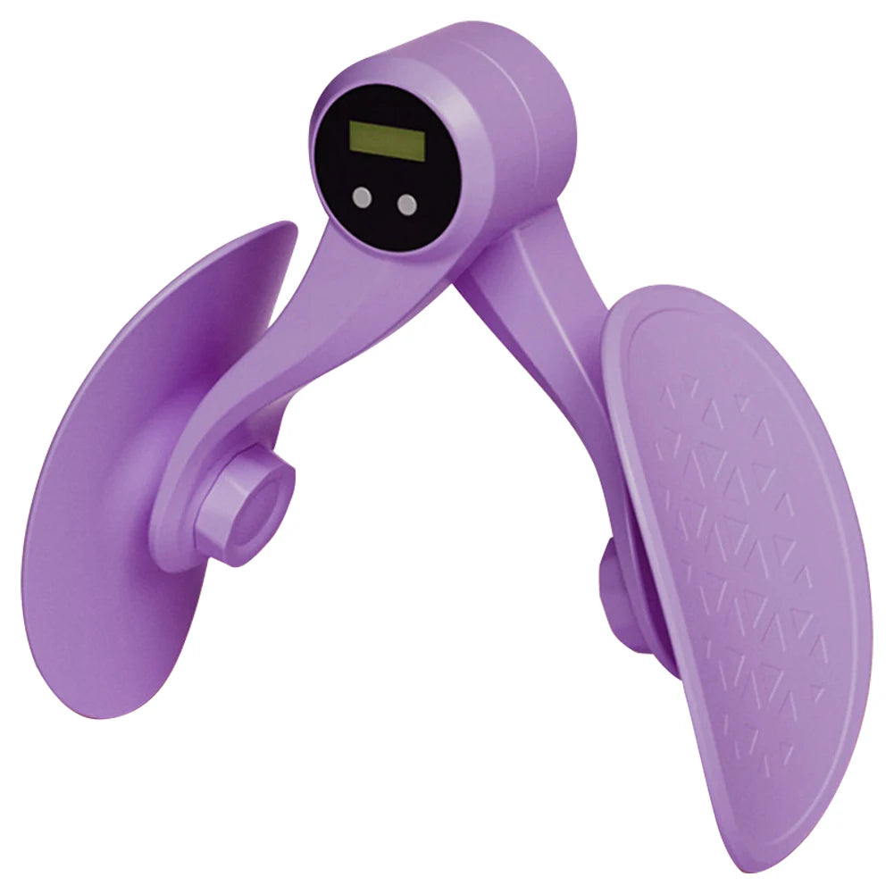 Hip and Inner Thigh Kegel Exerciser, Pelvic Floor Muscle Trainer with Counter, Exercise Equipment for Leg Arm Sculpting
