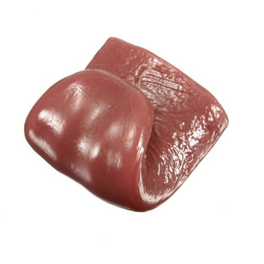 Realistic Fake Tongue Prank Toy Halloween Magic Trick Prop