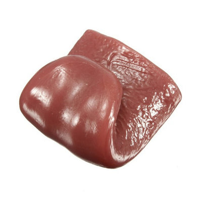 Realistic Fake Tongue Prank Toy Halloween Magic Trick Prop