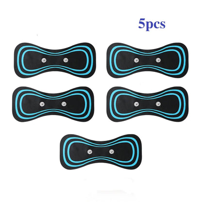 Mini Neck Stimulator Cervical Massage Pad, Self Adhesive Neck Massager Patch
