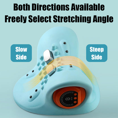 Chiropractic Traction Electric Cervical Massager Neck Stretcher Head Acupoint Massage Pillow Shoulder Body Massager