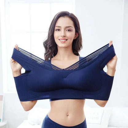 Seamless Comfort Sleep Bra Plus Size