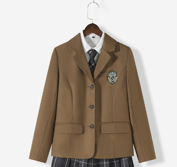 Anime Cosplay Costume, School Uniform Sets for Women, Winter Blazer, Pleated Skirt and Sailor Tie, Girl Autumn Fashion