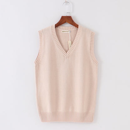Anime Cosplay Vest, JK School Uniform Sweater, Cute Knit Coat for Girls, Halloween Winter Costume