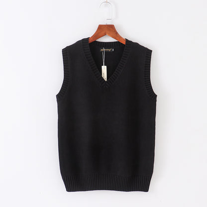 Anime Cosplay Vest, JK School Uniform Sweater, Cute Knit Coat for Girls, Halloween Winter Costume