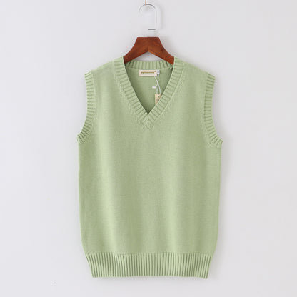 Anime Cosplay Vest, JK School Uniform Sweater, Cute Knit Coat for Girls, Halloween Winter Costume