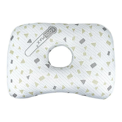 Bamboo Fiber Single Hole Ear Pillow for Side Sleepers