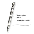 1pcs brush silver