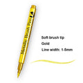 1pcs brush gold