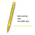 1pcs hard nib gold