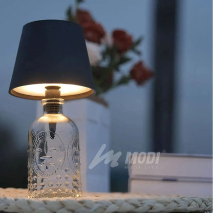 Wireless Wine Bottle Lamp Touch Control 3 Color Stepless Dimming Cork Light
