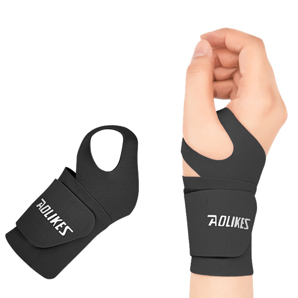 Adjustable Wrist Support Brace Ultra Thin Soft Wraps, for Men Women, for Basketball Tennis Badminton