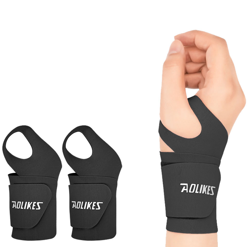 Adjustable Wrist Support Brace Ultra Thin Soft Wraps, for Men Women, for Basketball Tennis Badminton