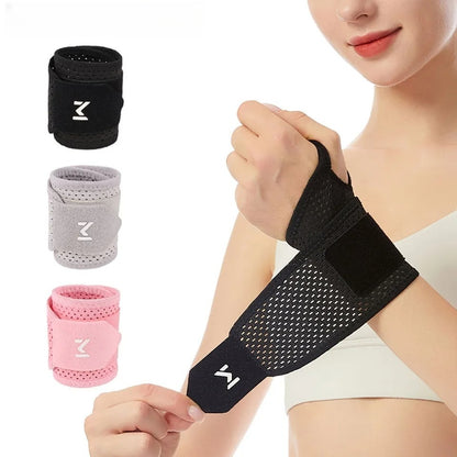 Arthritis & Carpal Tunnel Relief, Adjustable Compression Sleeve, Breathable Wrist Support Brace for Work Gym