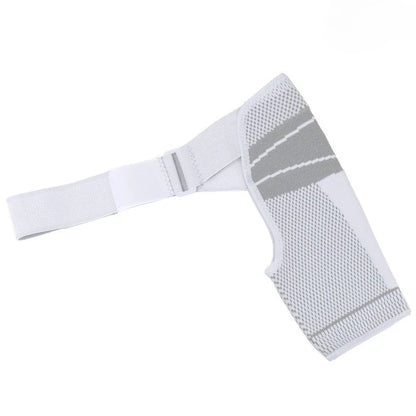 Adjustable Shoulder Support Pad Strap Band, Torn Rotator Cuff Support Brace, Wrap Compression Back Guard