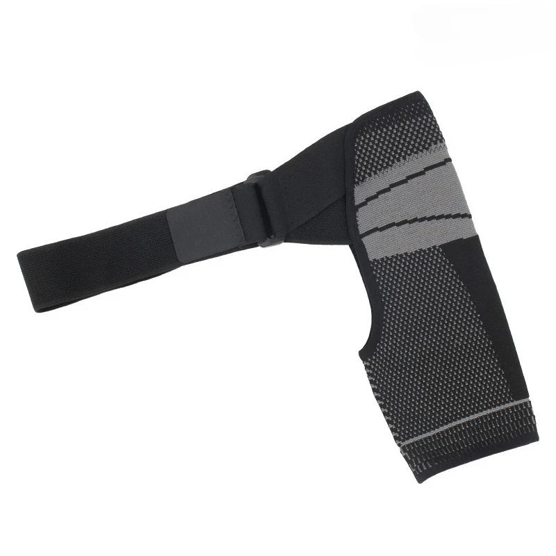 Adjustable Shoulder Support Pad Strap Band, Torn Rotator Cuff Support Brace, Wrap Compression Back Guard