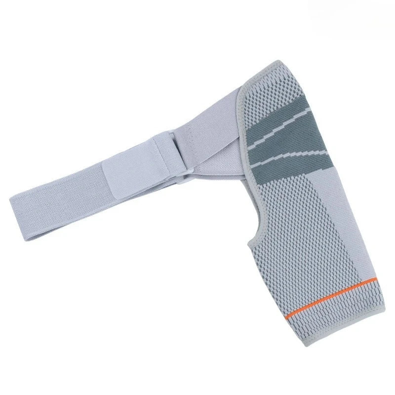 Adjustable Shoulder Support Pad Strap Band, Torn Rotator Cuff Support Brace, Wrap Compression Back Guard